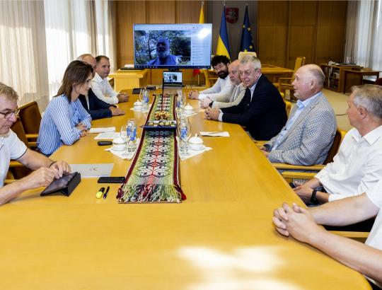 Šalies miškų sektorių atstovaujančių asociacijų atstovai susitikome su Seimo pirmininke Viktorija Čmilytė-Nielsen 