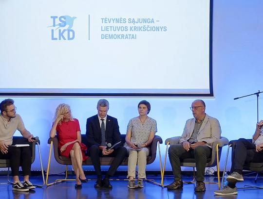 Surengta TS-LKD apskrito stalo diskusija “Išsaugoti Lietuvos miškus ateities kartoms” 