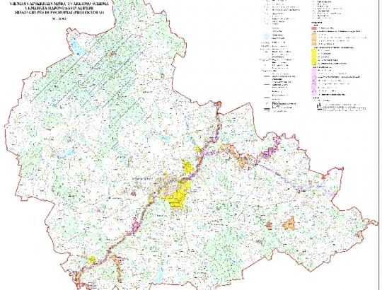 VMT: Ukmergės rajono savivaldybės valstybinės reikšmės miškų plotų schemos  svarstymas