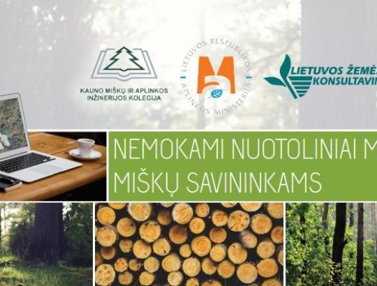 2016-10-31 tęsiami nuotoliniai mokymai privačių miškų savininkams